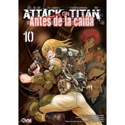 Attack On Titan Antes de la caída Vol 10 